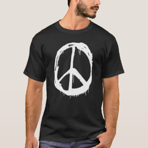 Camiseta Flor Peace Love Happy Soul