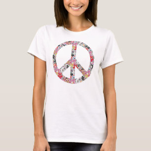 Camiseta Flor Power Peace I