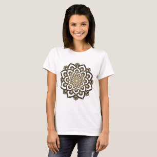Camiseta Flor Red Dot Mandala 2