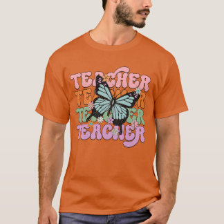 Camiseta Flor retrô do professor 7