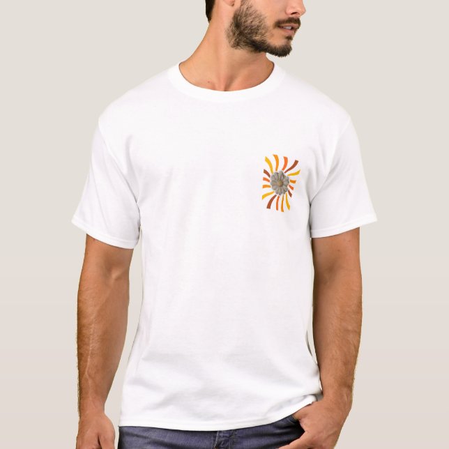 Camiseta Flor retrorreflector (Frente)