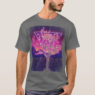 Camiseta Flor Sakura Japonês Flor Flor Flor 90s Vaporwave C