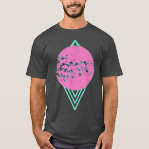 Camiseta Flor Sakura no Japão 80s da Synthwave Cherry