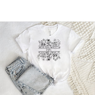 Camiseta Flor selvagem