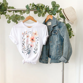 Camiseta Flor Silvestre-Florido-Fofo