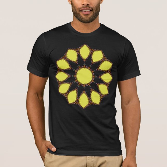Camiseta Flor solar frágil (Frente)