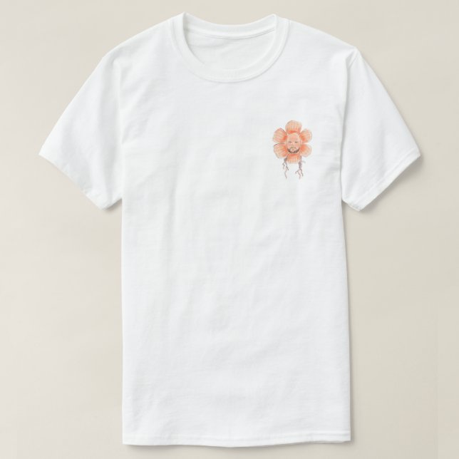 Camiseta Flor Vance (Frente do Design)