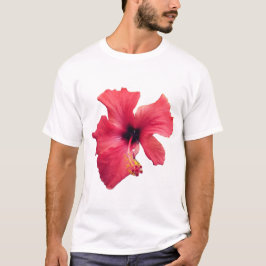 Camiseta Flor vermelha