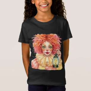 Camiseta Flor Vermelho com Lanterna