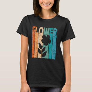 Camiseta Flor Vintage Flores Botânicas Lover Retro Flori