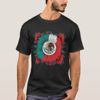 Flor Viva México Bandeira Herança Hispânica Mexica