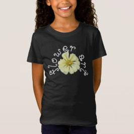 Camiseta Flor White Art