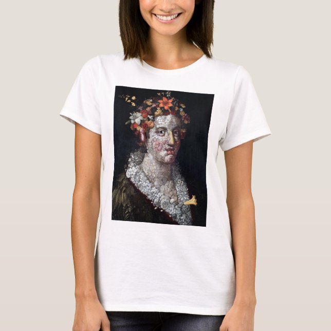 Camiseta Flora, Arcimboldo (Frente)