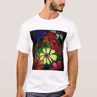 Camiseta floração