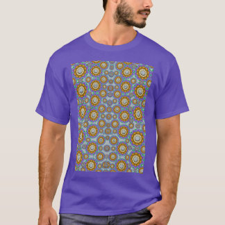 Camiseta florais lutando para estar no mundo inteiro como l