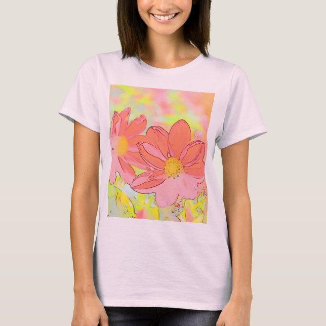 Camiseta Floral (Frente)