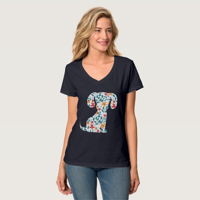 Camiseta Floral (Frente Completa)