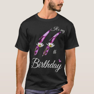 Camiseta Floral 2011, de 11 anos, é o meu Gif de Aniversári