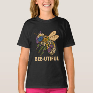 Camiseta Floral Bee Fusion Bee-Uely