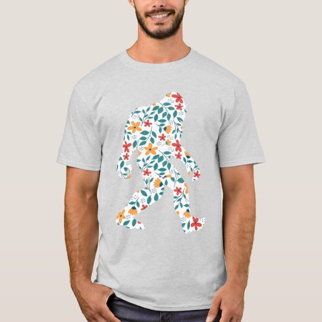 CAMISETA FLORAL BIGFOOT (Frente)