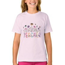 Camiseta floral Boho Wildflower para agradecimento