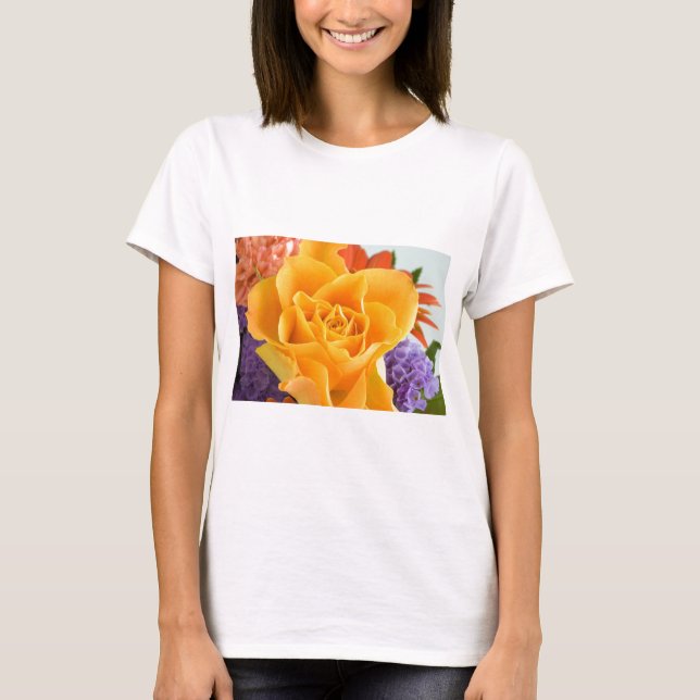 CAMISETA FLORAL BONITO (Frente)
