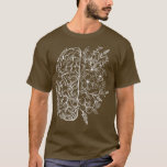 Camiseta Floral Brain Map Science And Art Neuroscience Neur<br><div class="desc">Floral Brain Map Science And Art Neuroscience Neurologist 600.</div>