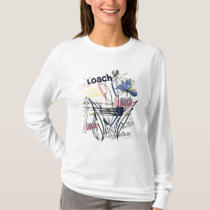 Camiseta Floral Caótico Abstrato Jardim Vintage Bloom Selva