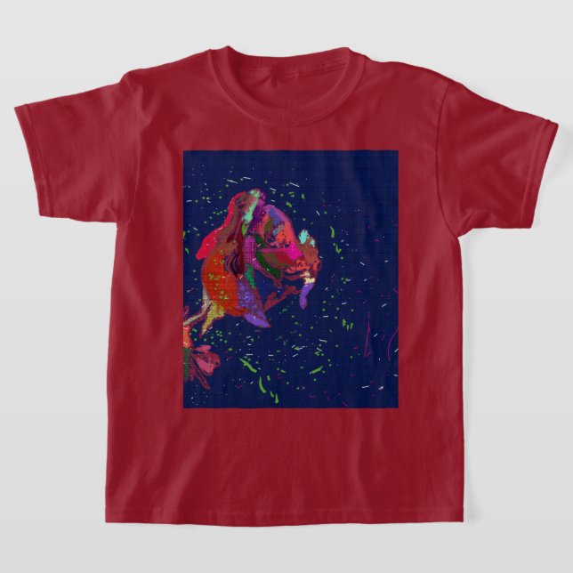 Camiseta Floral Colorida (Postura )