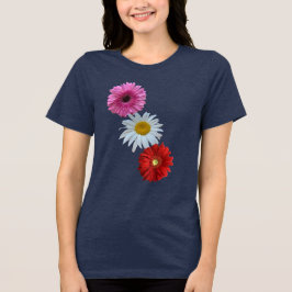 Camiseta Floral Colorida Mista de Margarida