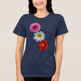 Camiseta Floral Colorida Mista de Margarida