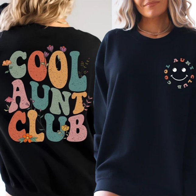 Camiseta Floral Cool Aunts Club (Criador carregado)
