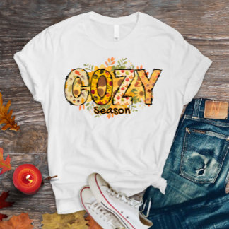 Camiseta Floral Cozy Season