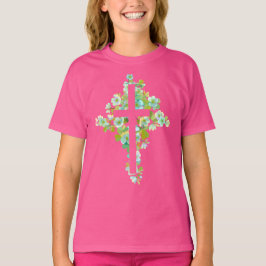 Camiseta Floral Cross