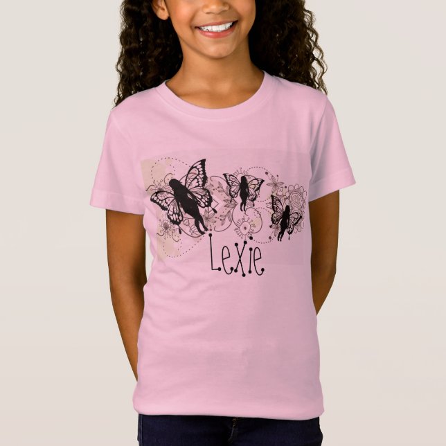 Camiseta Floral Fantasy Fairies (Frente)