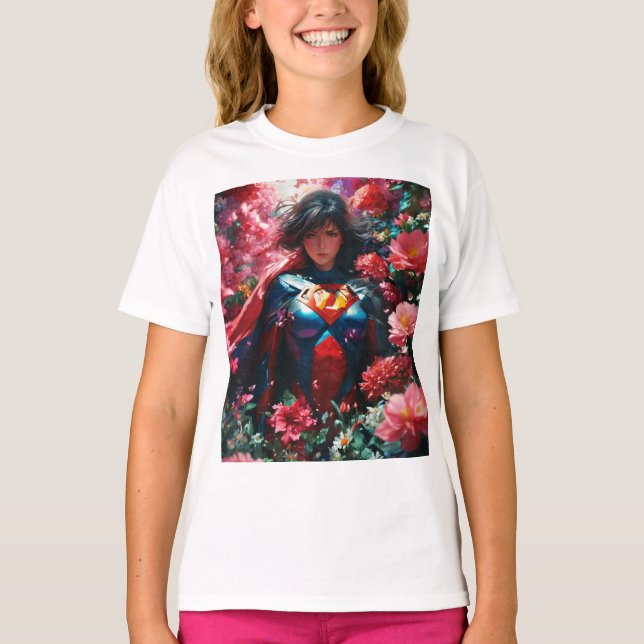 Camiseta Floral Guardian (Frente)
