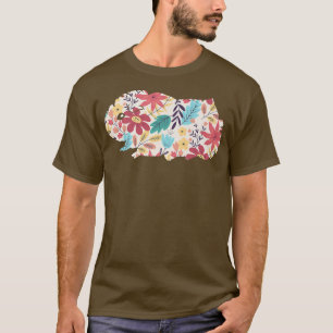 Camiseta Floral Guiné Flor Guiné-Flor Prêmio para Porcos