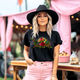 Camiseta Floral Gypsy Brilhante