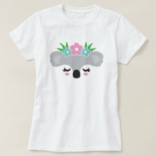 Camiseta Floral Koala