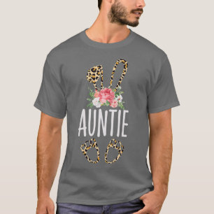 Camiseta Floral Lepard Auntie Felz pascoa Mães