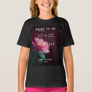 Camiseta Floral Lotus Wedding Suite   Starry Night Romance