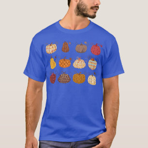 Camiseta Floral Pumpkin Season Happy Fall Yall Autumn Obrig
