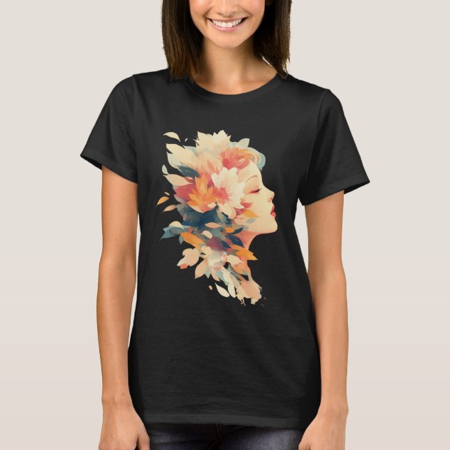 Camiseta Floral Reverie (Frente)
