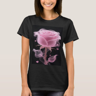 Camiseta Floral Rosa Rosa Rosa Rosa Rosa Rosa Rosa