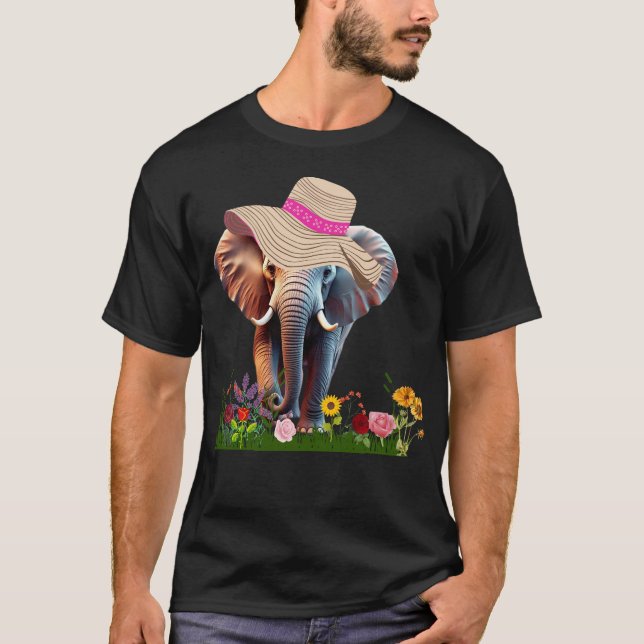 Camiseta Floral Safari Diva (Frente)