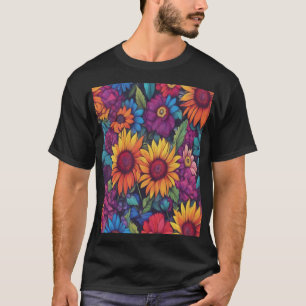 Camiseta Floral Sunflower #212 -