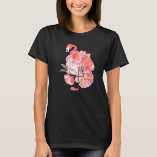 Camiseta Floral Tropical Amante de os animais Exótica Flor