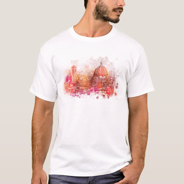 Camiseta Florença - Basilica da Santo Maria da Flor (Frente)
