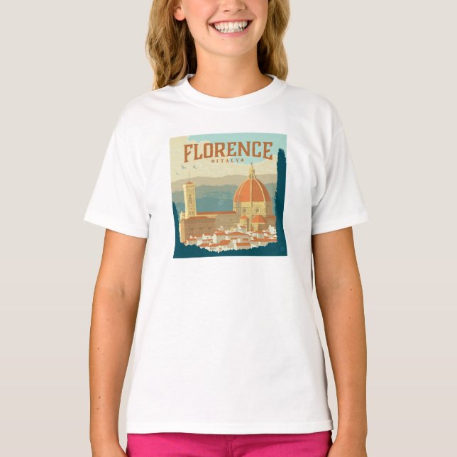 Camiseta Florença, Itália (Frente)