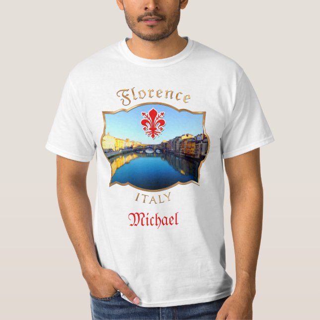 Camiseta Florença - Ponte Vecchio (Frente)